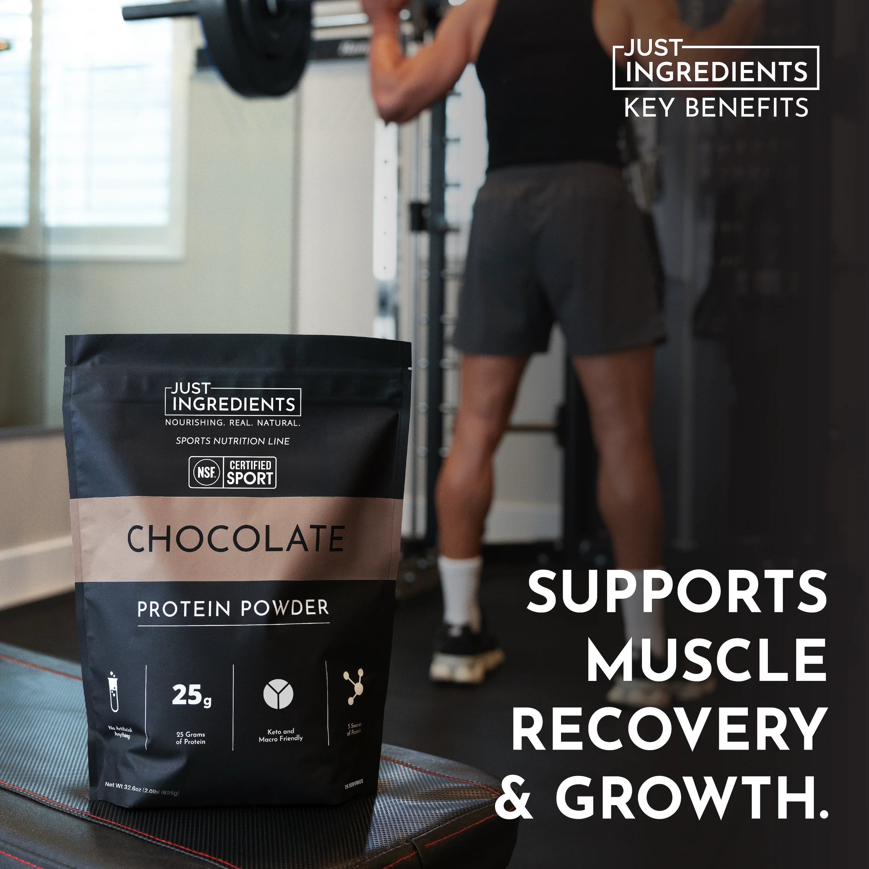 Chocolate Protein Powder - NSF - Image 12