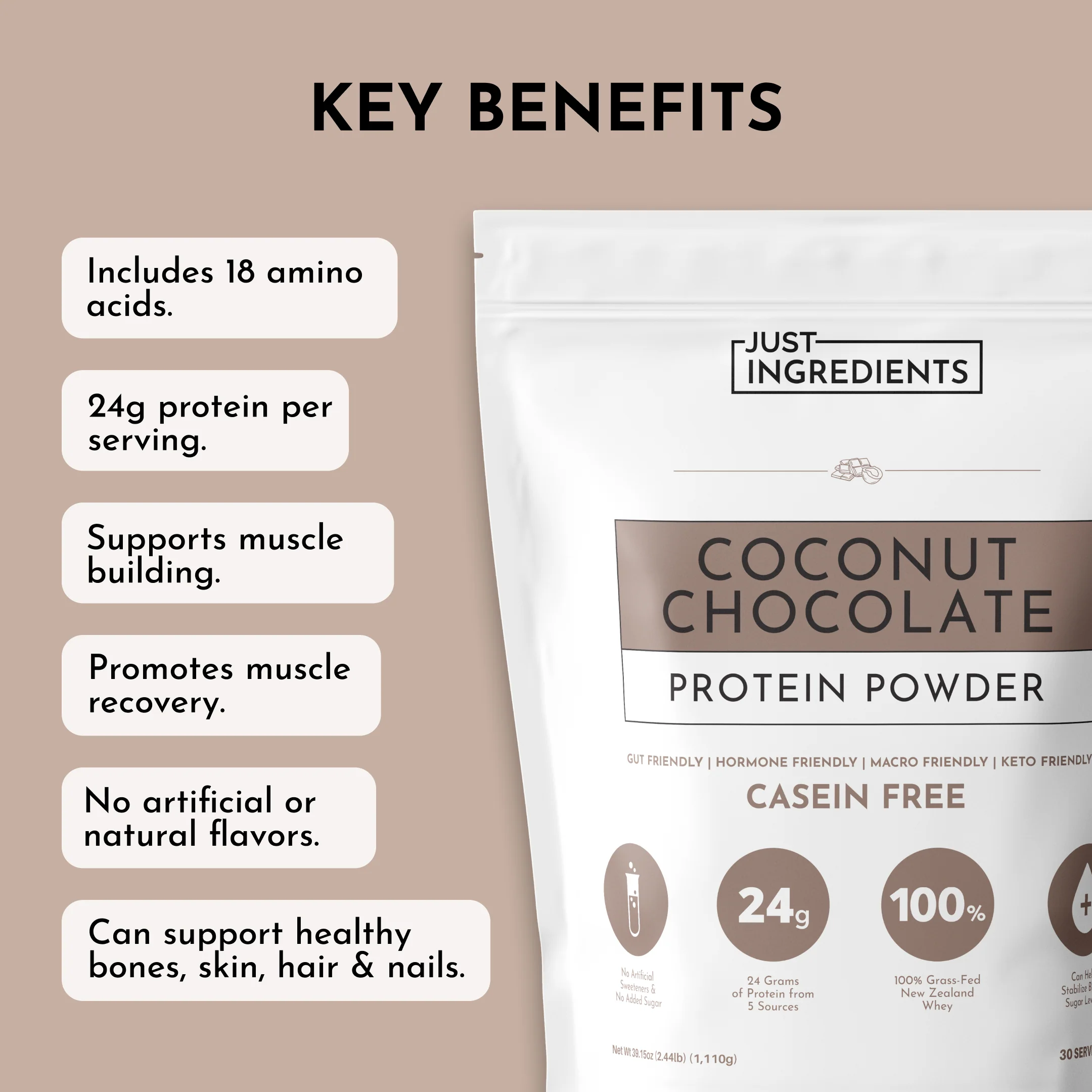 Coconut Chocolate Protein Powder - Image 8