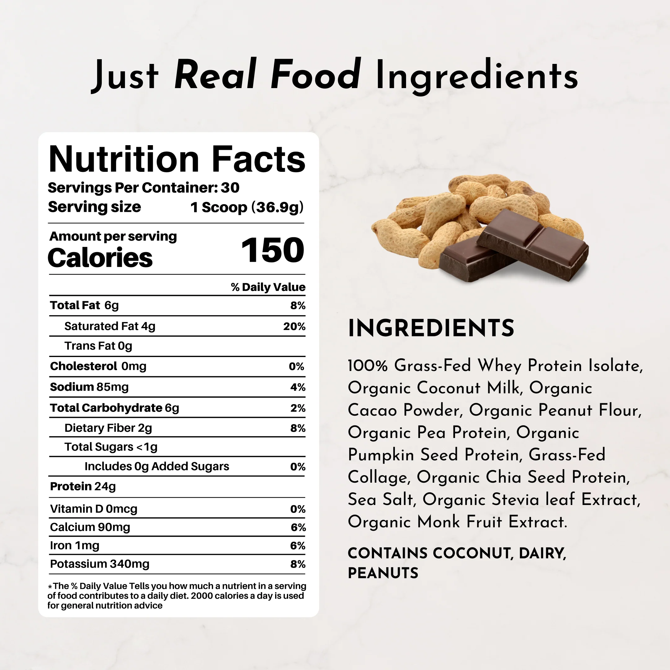 Creamy Peanut Butter Chocolate Protein Powder - Image 7