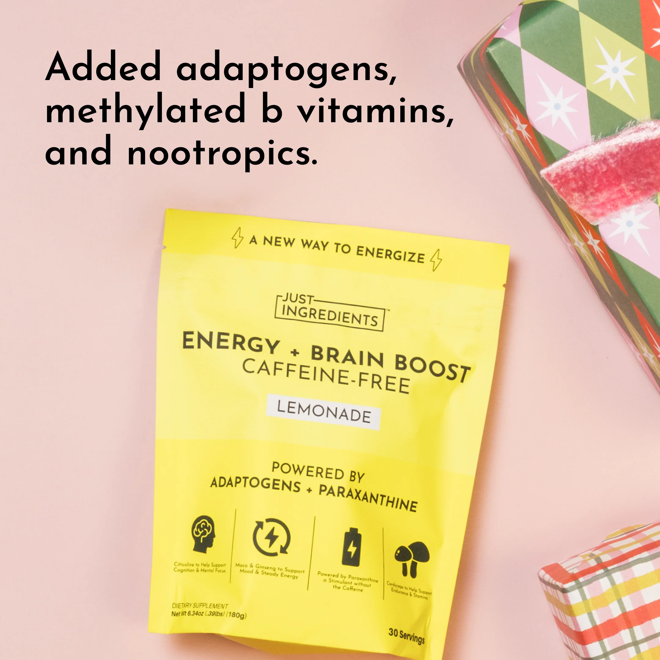 Energy + Brain Boost Lemonade (Paraxanthine) Stick - Image 5