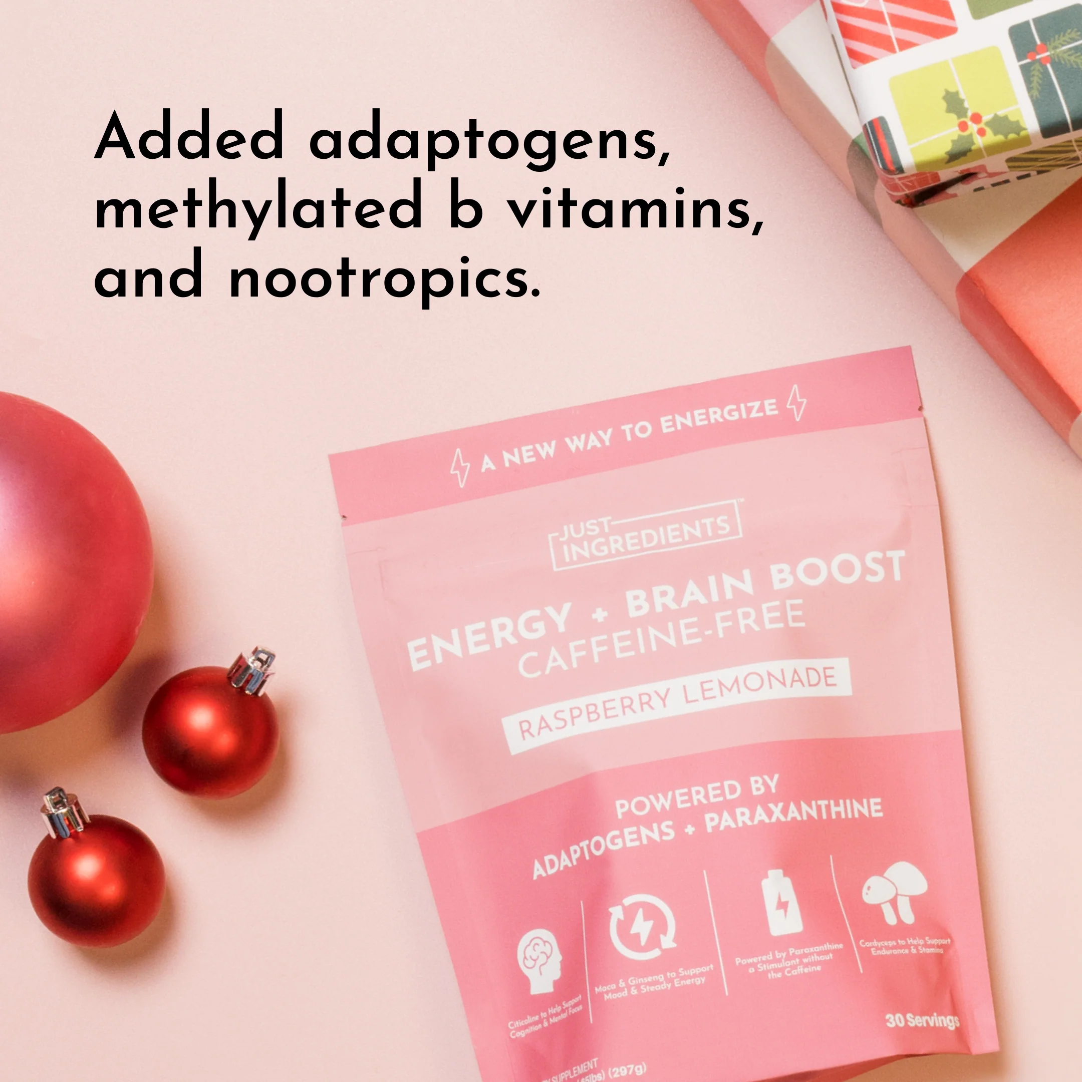 Energy + Brain Boost Raspberry Lemonade (Paraxanthine) Stick - Image 5