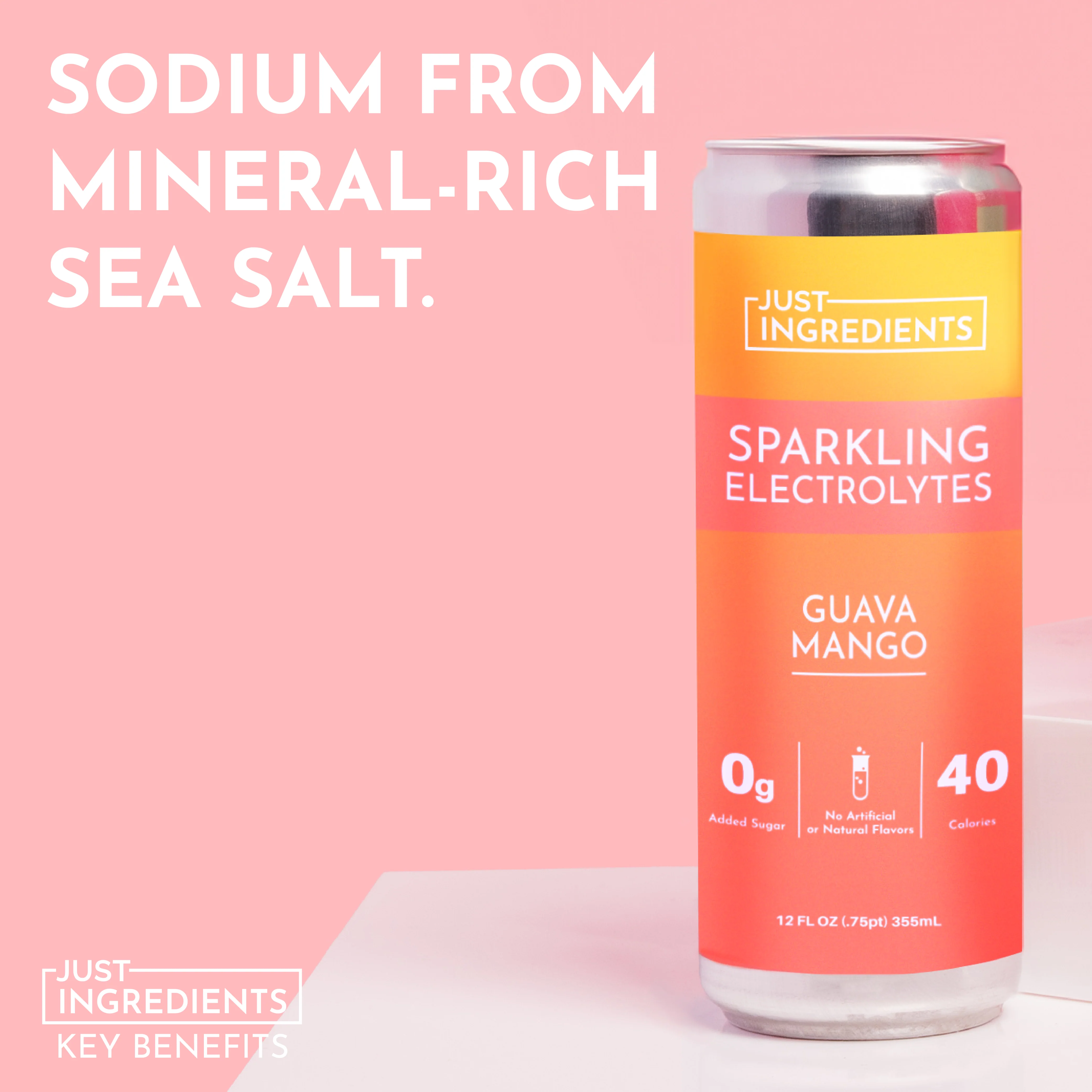 Guava Mango Sparkling Electrolytes (8 pack) - Image 3
