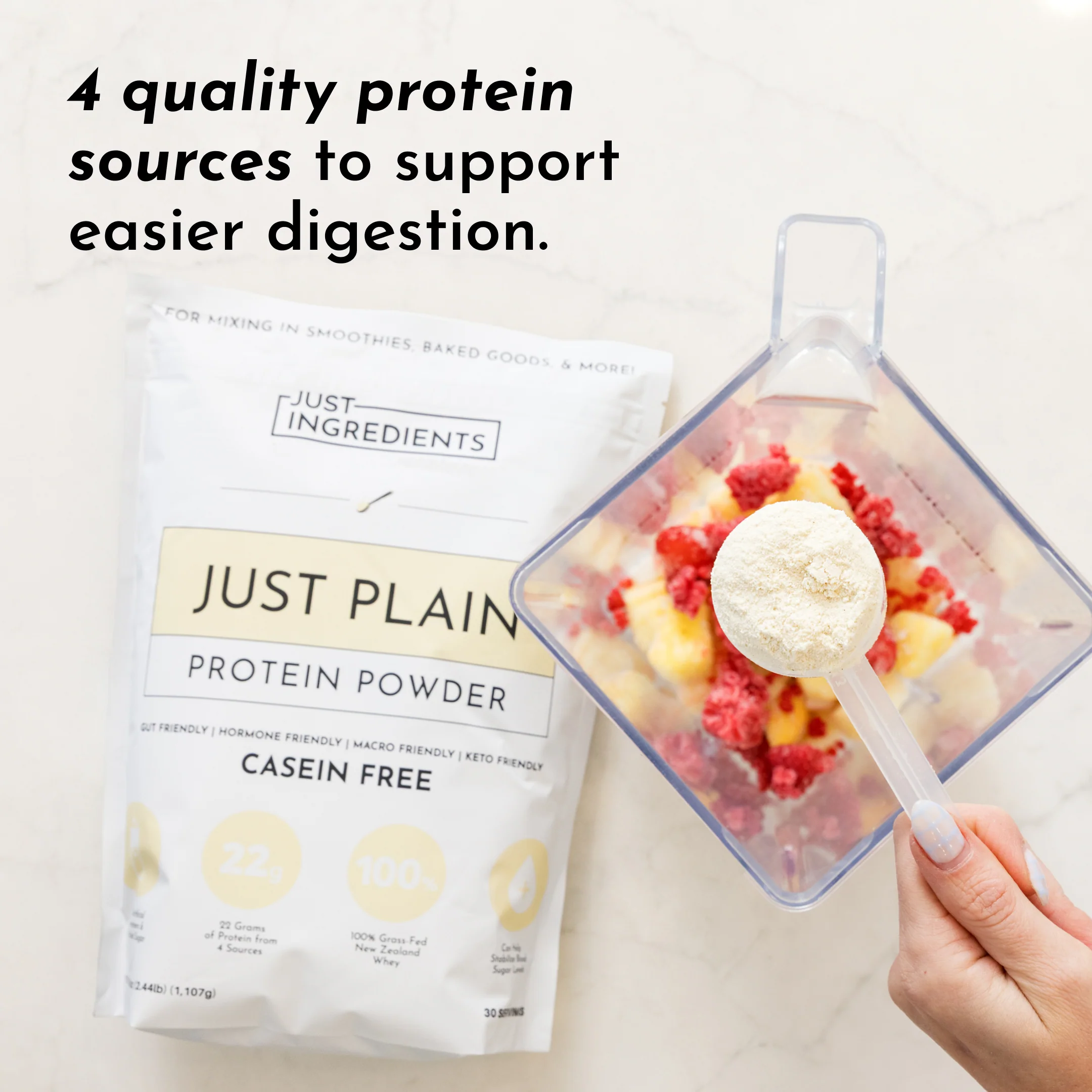 Just Plain Protein Powder - Image 3