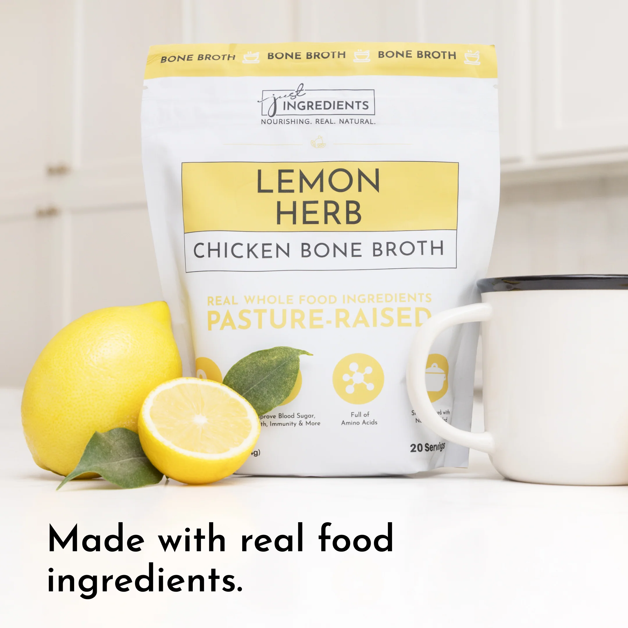 Lemon Herb Bone Broth - Image 4