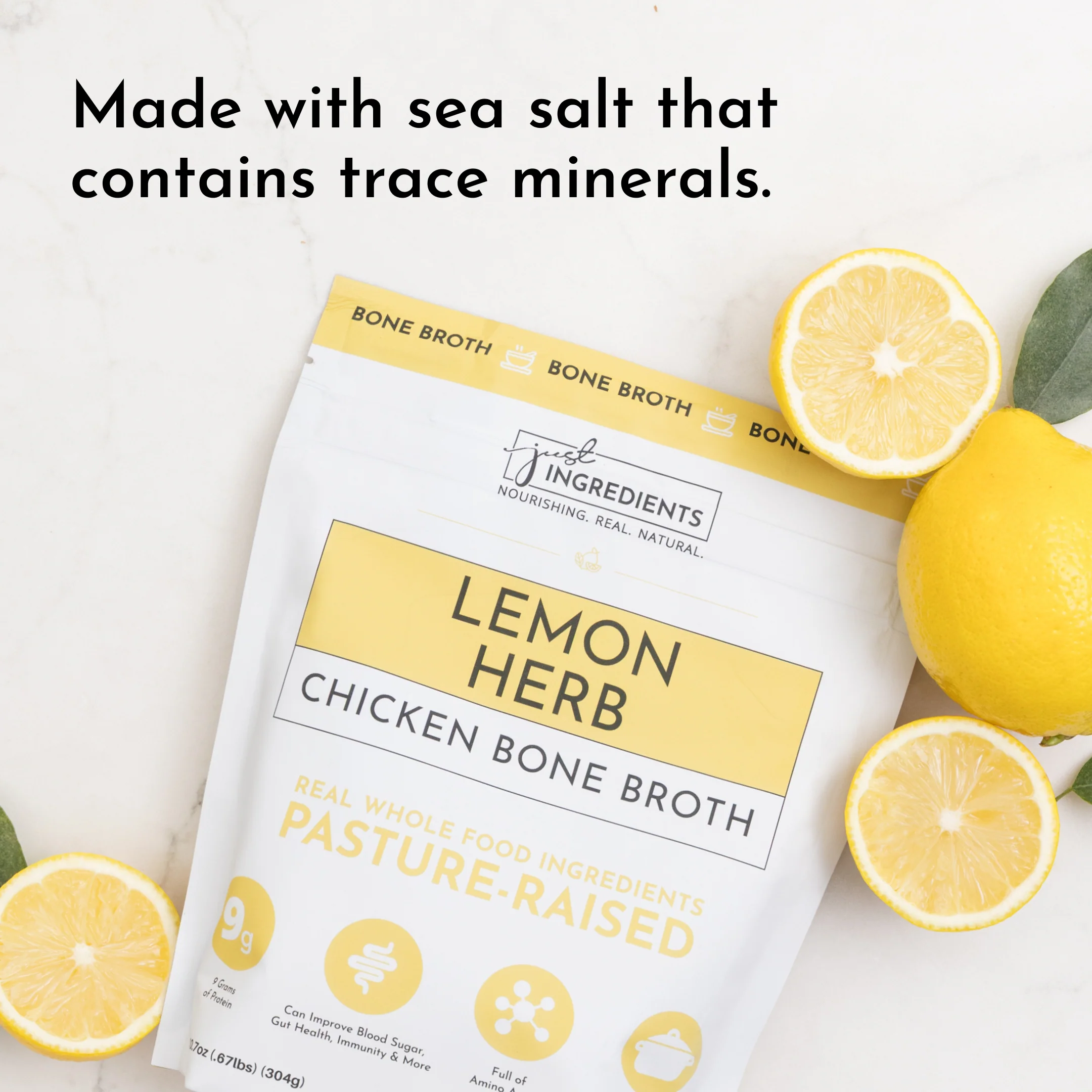 Lemon Herb Bone Broth - Image 5