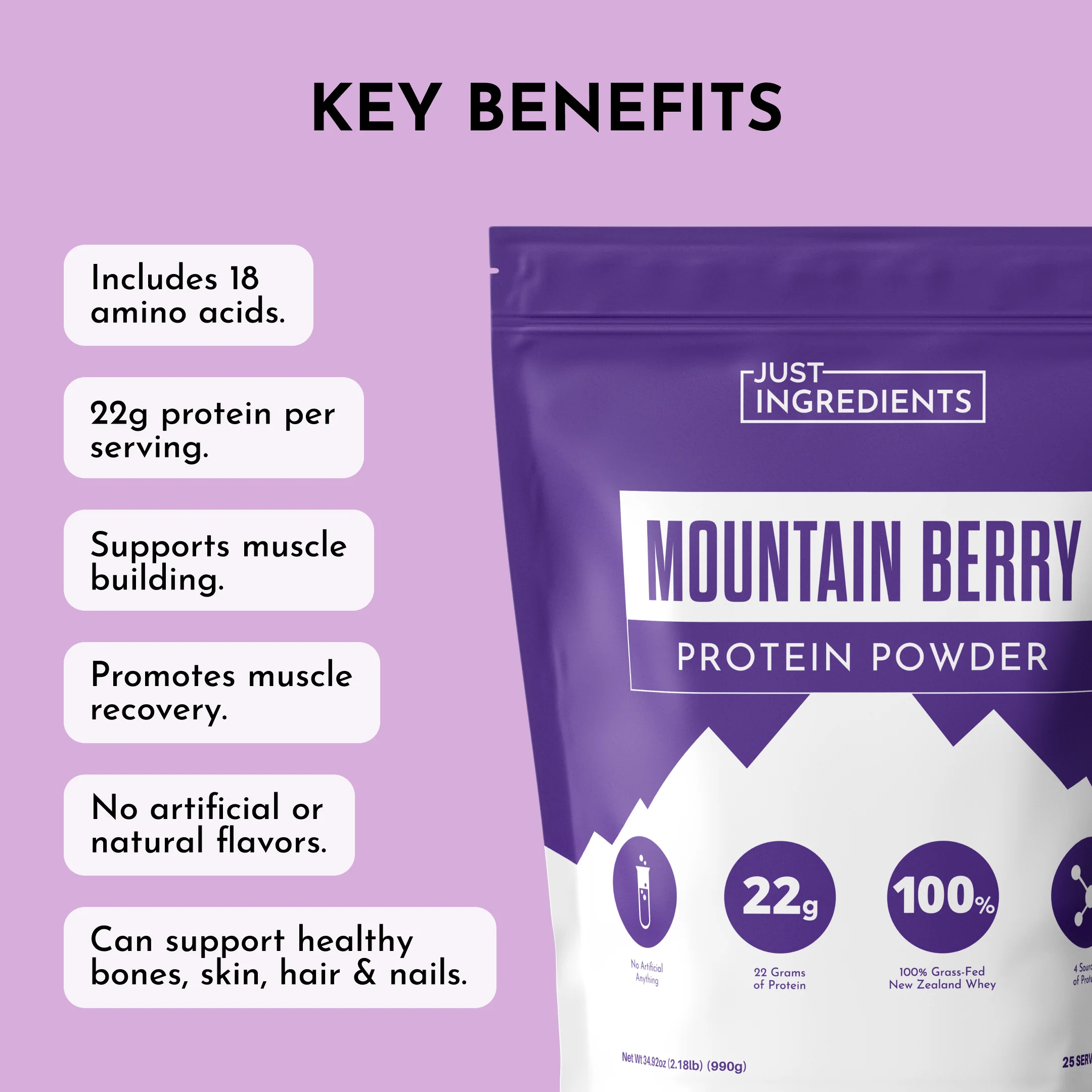 Mountain Berry Protein Powder - Image 8
