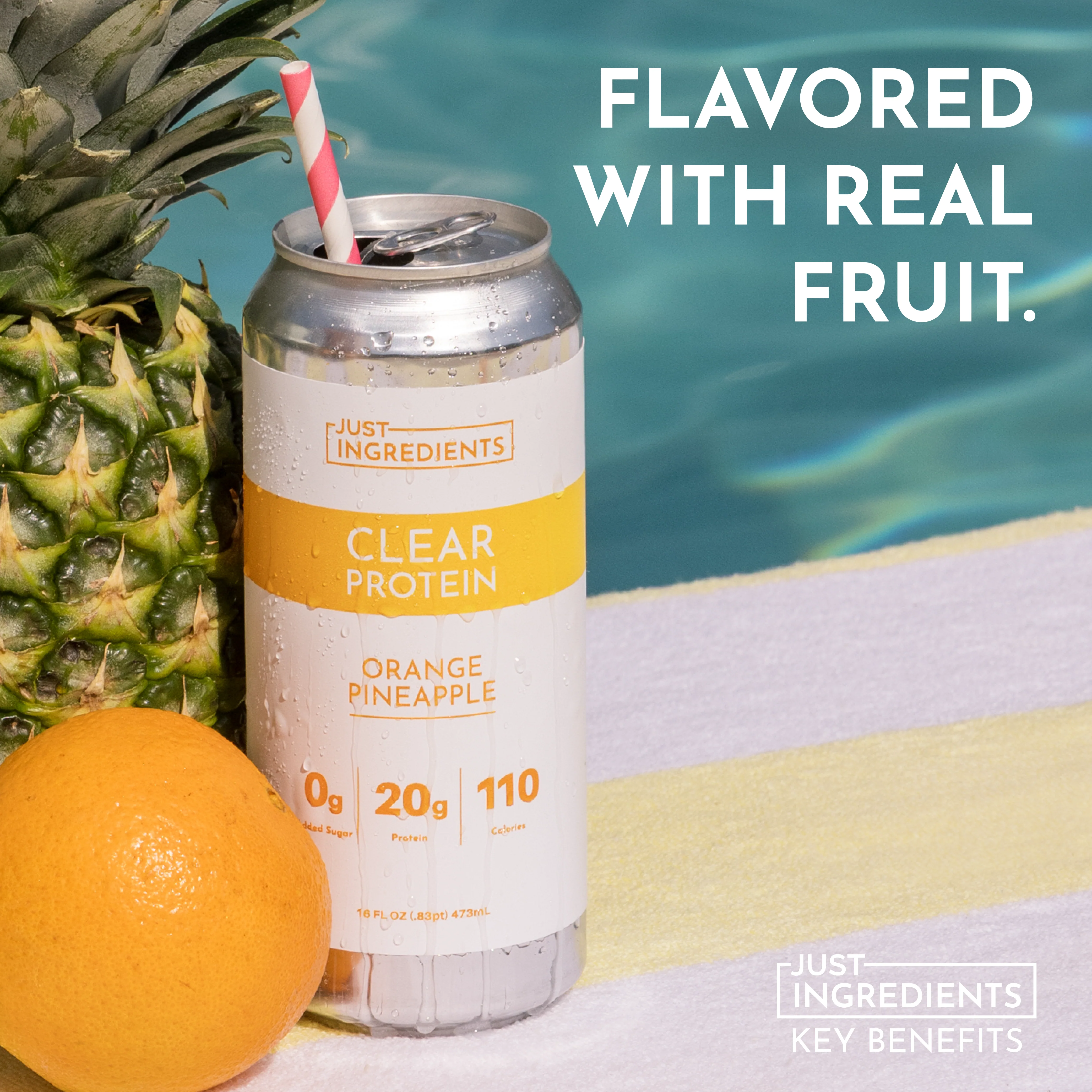 Orange Pineapple Clear Protein (8 pack) - Image 6