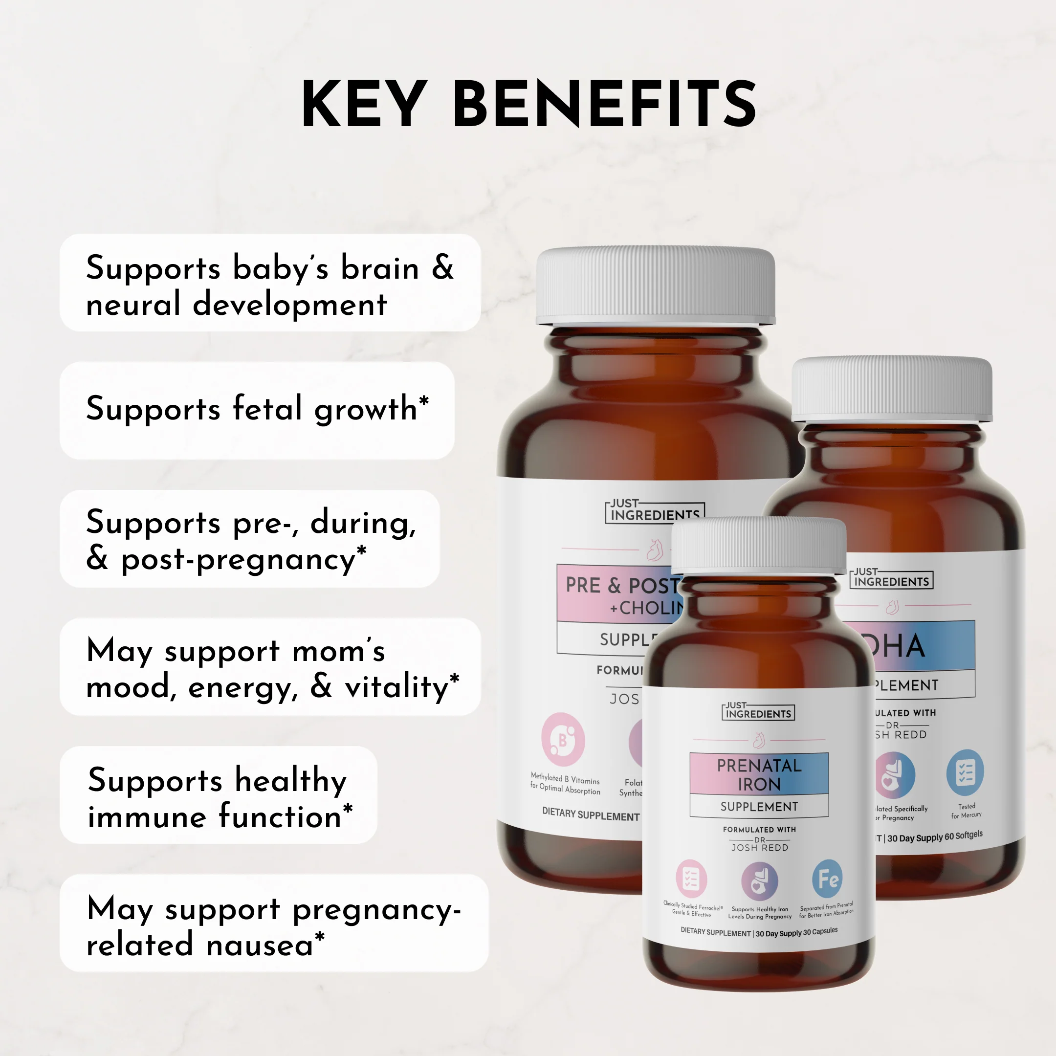 Prenatal & Postnatal + DHA + Iron - Image 6