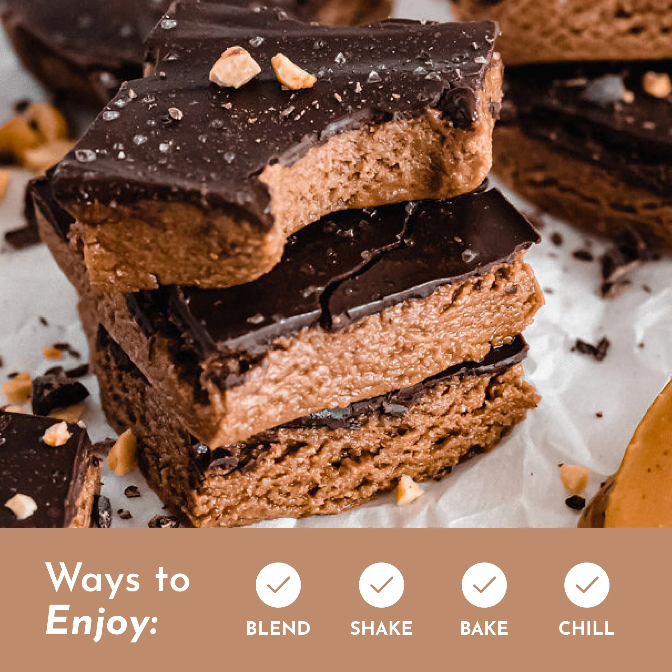 Roasted Peanut Butter Chocolate Protein Powder - Image 11