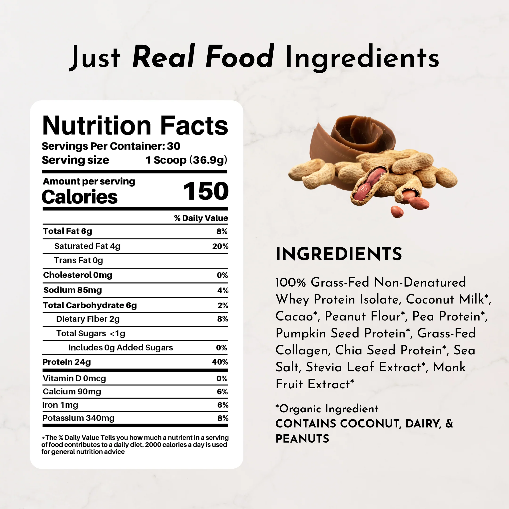 Roasted Peanut Butter Chocolate Protein Powder - Image 7