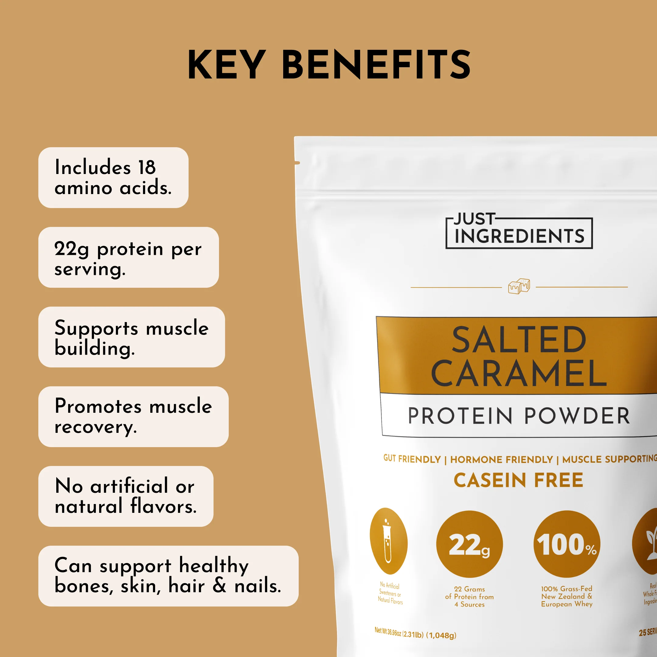 Salted Caramel Protein Powder - Image 8