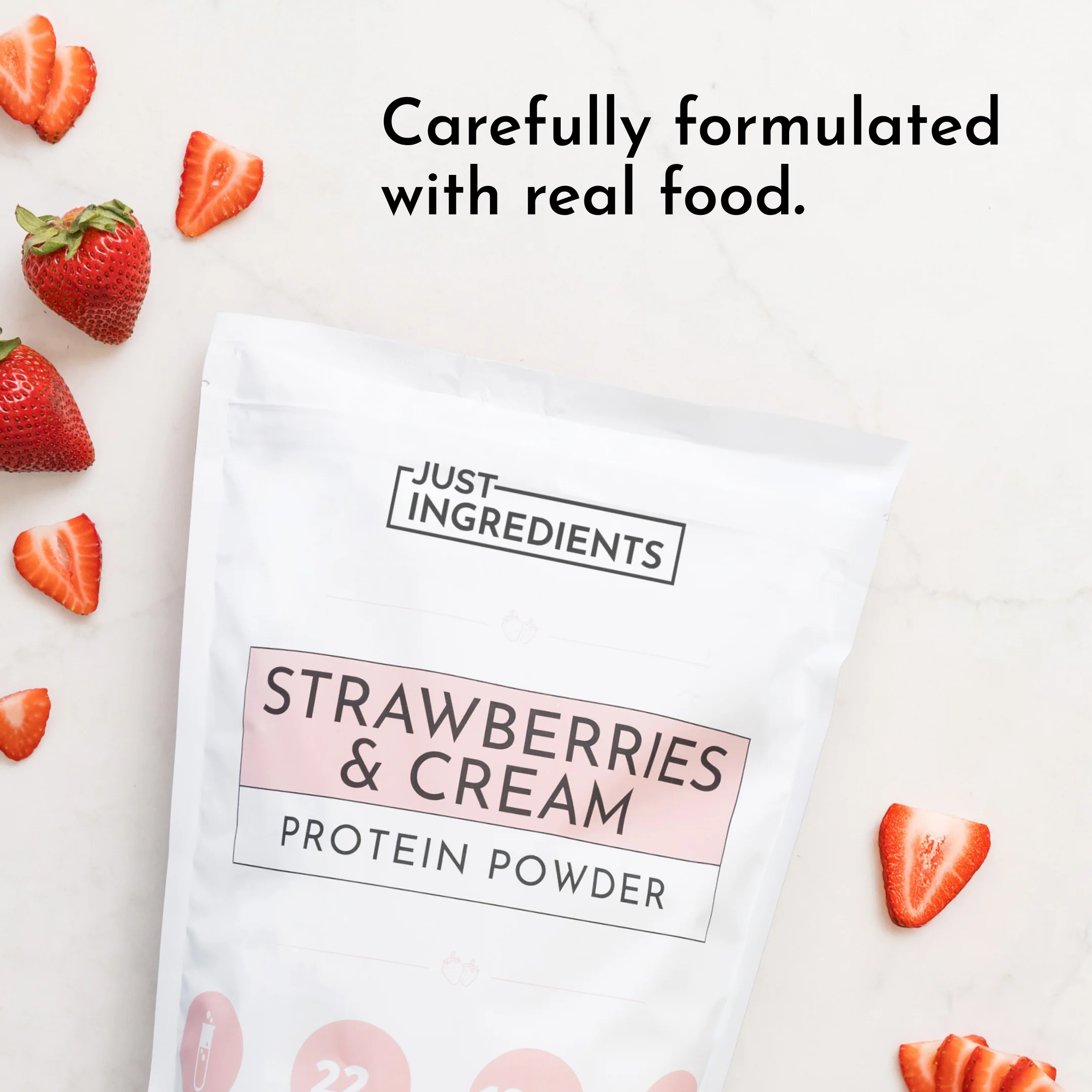 Strawberries & Cream Protein Powder - Image 5