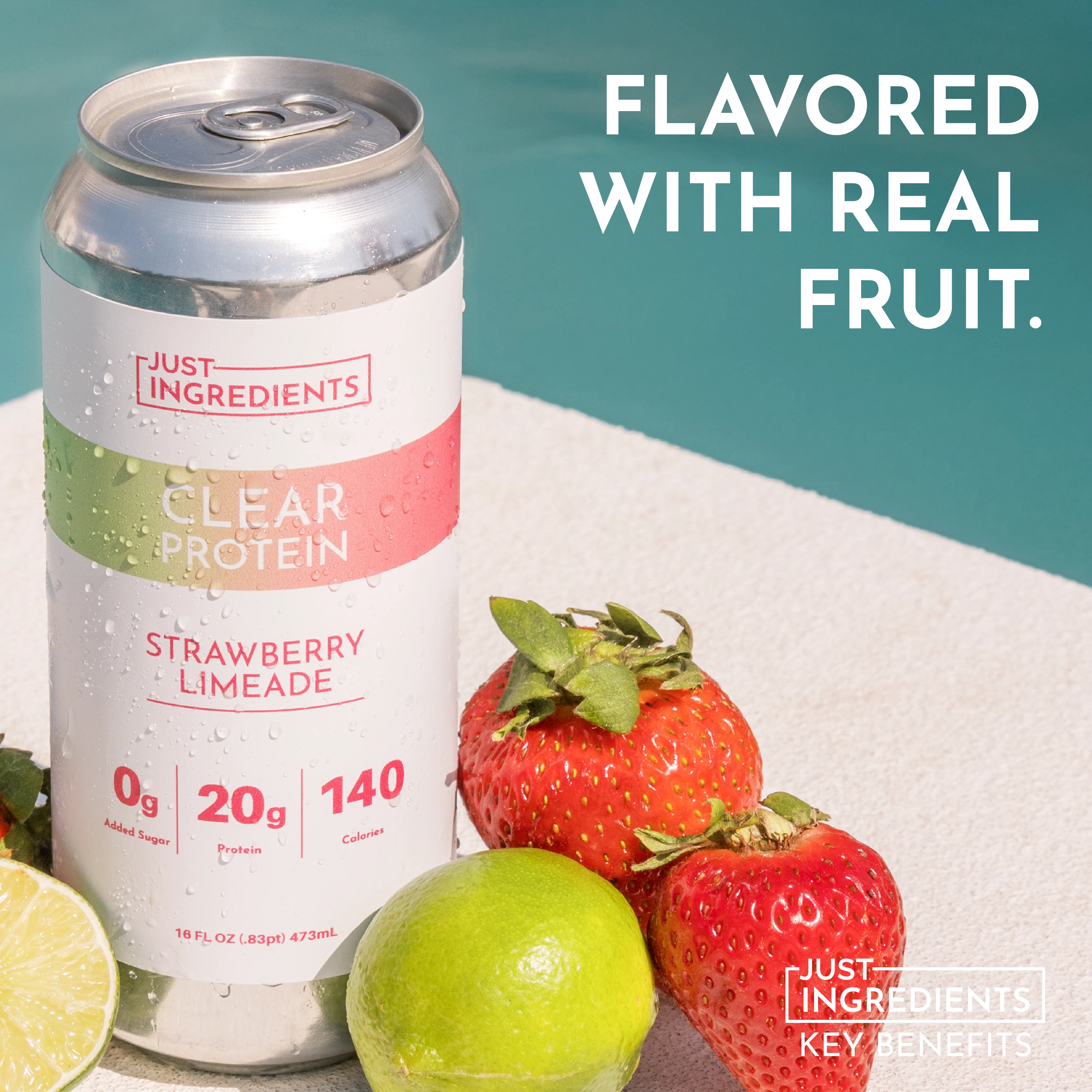 Strawberry Limeade Clear Protein (8 pack) - Image 6