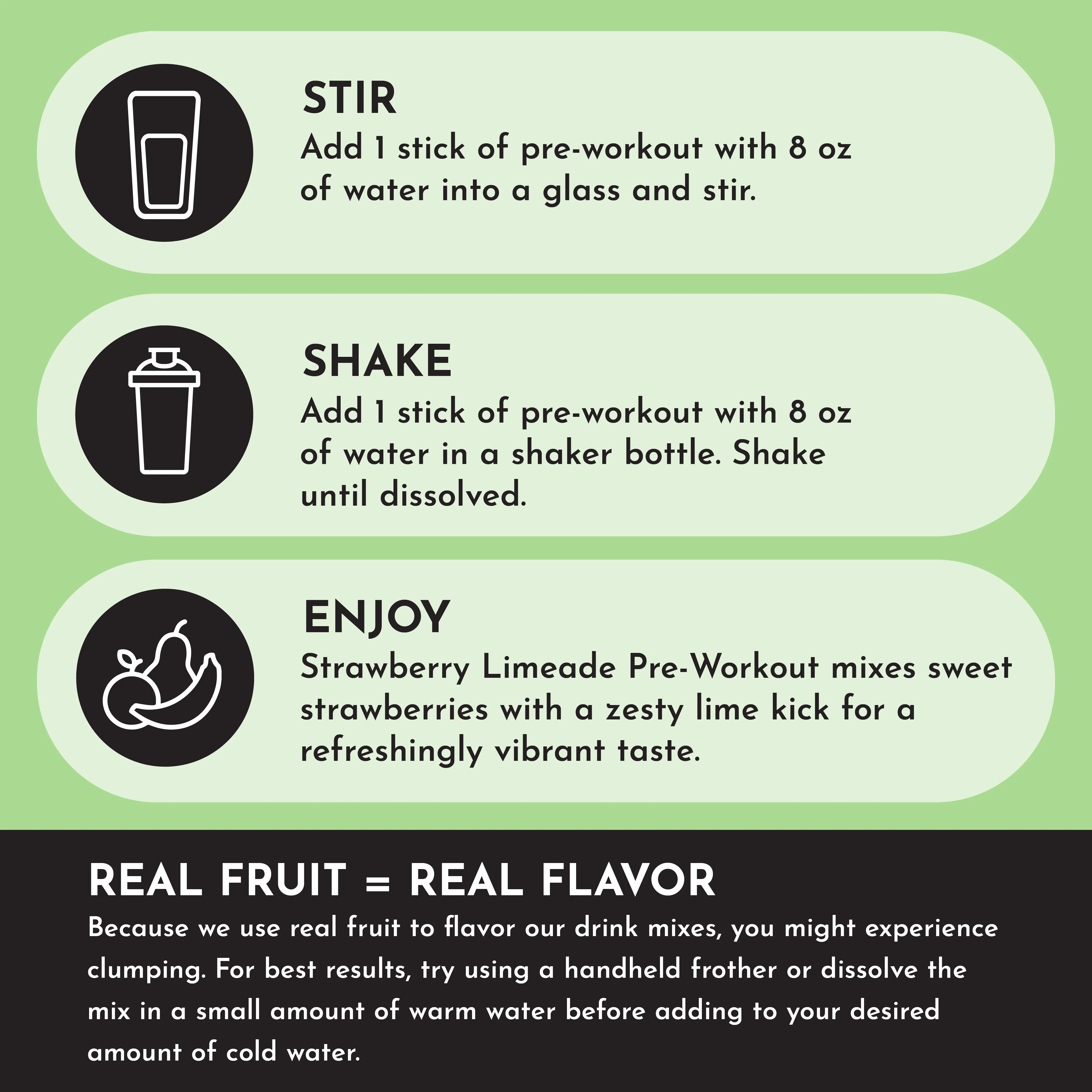 Strawberry Limeade Pre-Workout Single Serving Packs (20) - Image 5