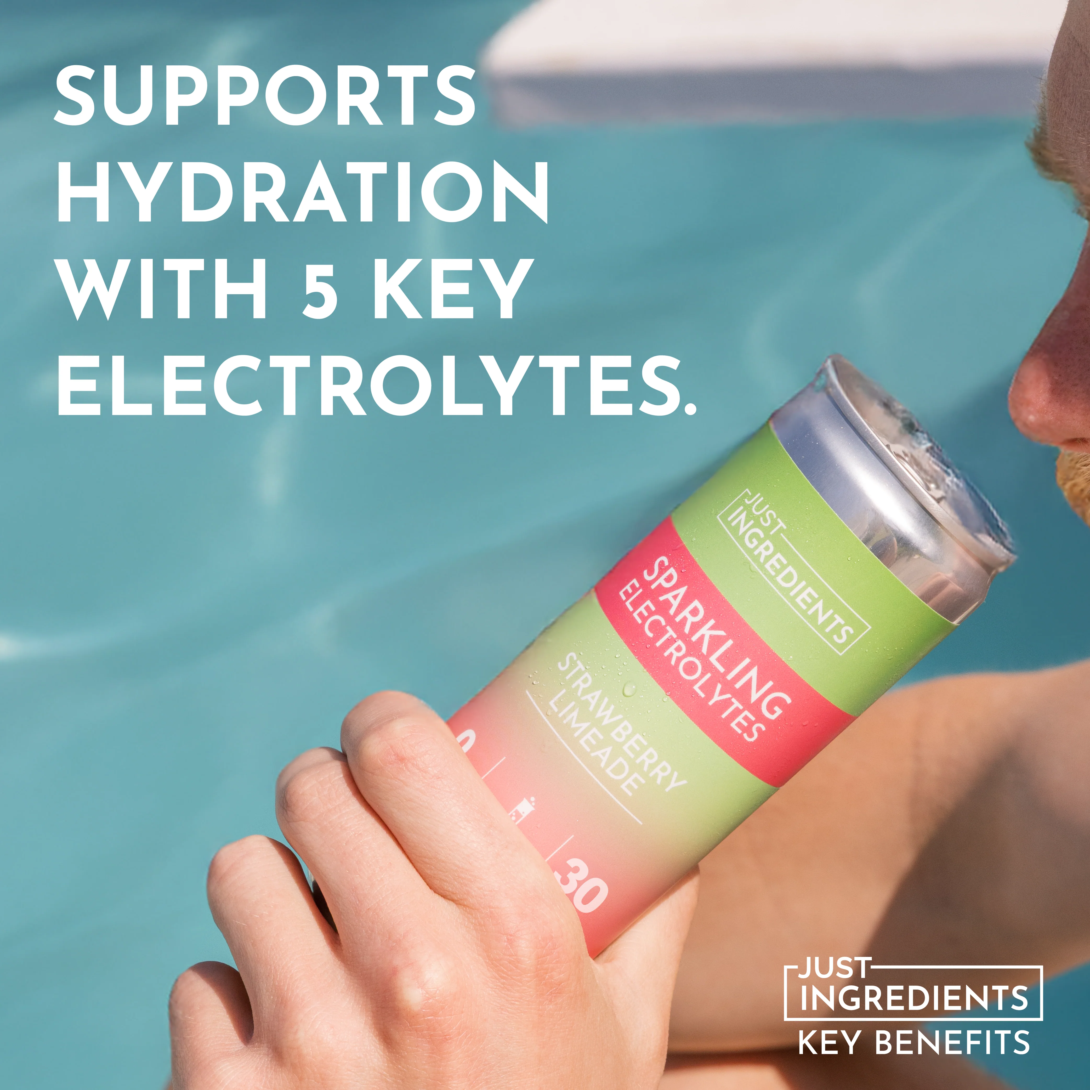 Strawberry Limeade Sparkling Electrolytes (8 pack) - Image 6